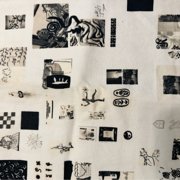 Cropped printed top from Rationalle - Picture 4 of 4